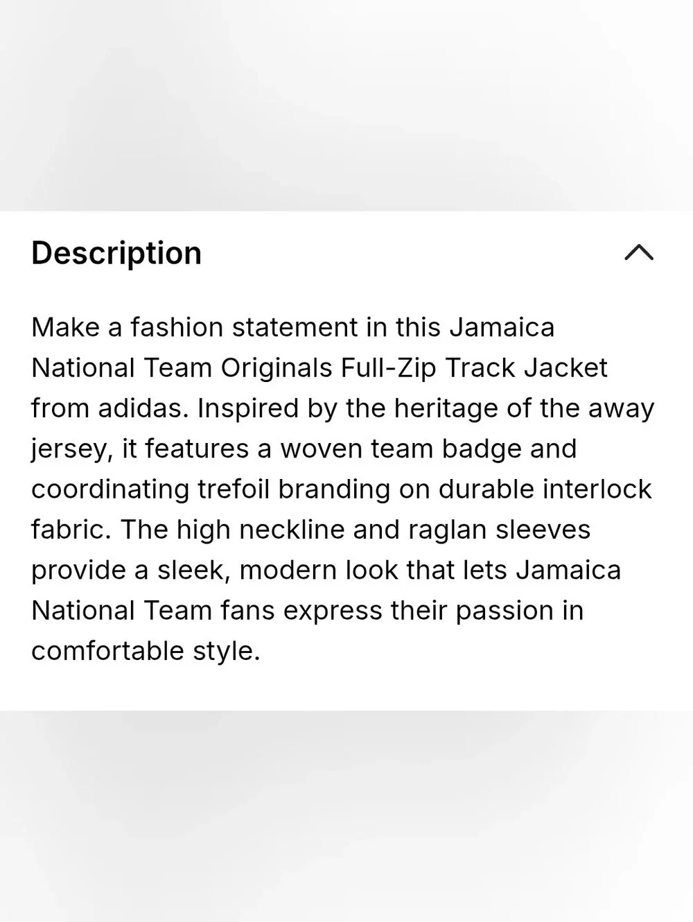 Adidas Jamaica OG Track Jacket